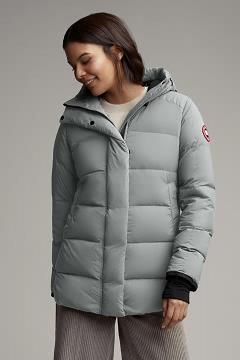 Chamarras Canada Goose Mujer Outlet - Alliston Chaqueta De Plumas Grises GL1632857